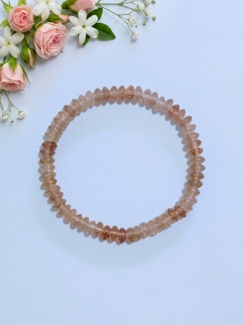 Strawberry Quartz Bracelet